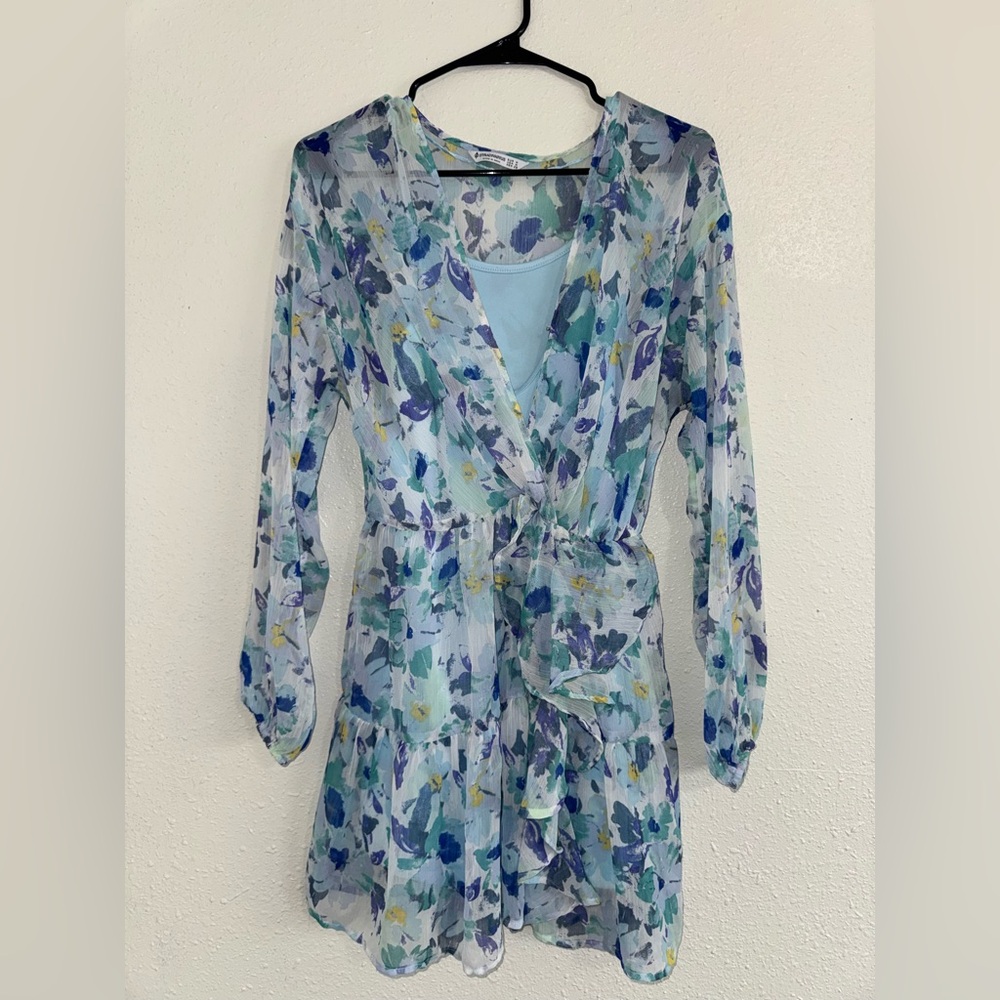 Stradivarius Multicolor Floral Dress